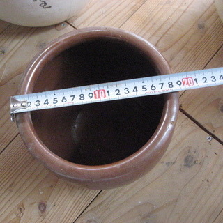 瓶　口直径185ｍｍ　代理出品です。の画像
