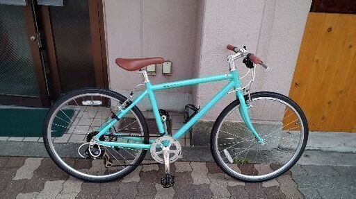 WEEKEND BIKES クロスバイク ミントグリーン Fujiバイク 直接