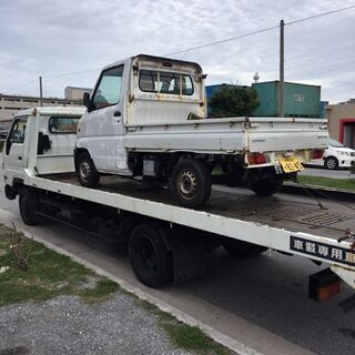 不動車をセーフティローダーで運びます　積載車　車の輸送 - 運搬代行