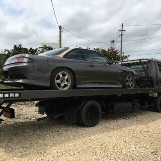 不動車をセーフティローダーで運びます　積載車　車の輸送 - 地元のお店