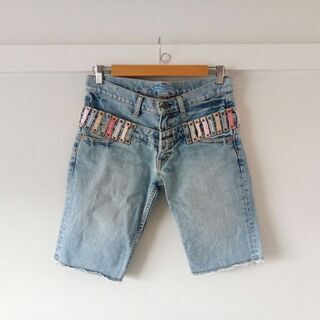 《受渡し完了》ジーンズ　ハーフパンツの画像