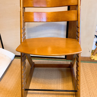 『日本育児 木製ハイチェアⅡ』の画像