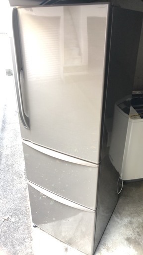 東芝　3ドア冷蔵庫　376L