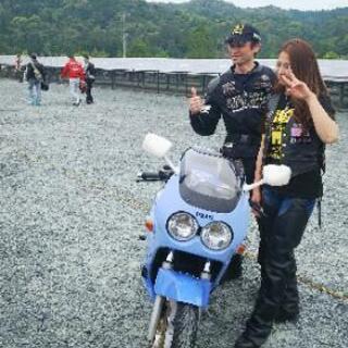 ハーレー100台に囲まれ🗻富士吉田よりRIDE100回記念に − 山梨県