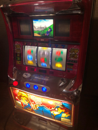 スロット実機   押忍番長 4号機  家庭用電源  付き