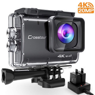 【受け渡し者決定】アクションカメラ 4k 2000万画素 Wi-...