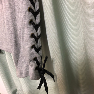 セーター グレー earth  vis GRL SLY GU WEGO ANAPの画像