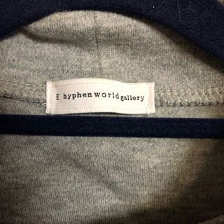 セーター グレー earth  vis GRL SLY GU WEGO ANAPの画像