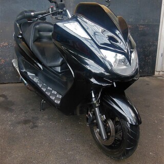 YAMAHA マジェスティ250Ｃ ブラック エアロカスタム 軽...