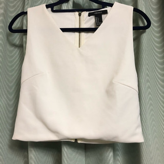 ノースリーブ トップス ZARA H&M bershka TOPSHOPの画像