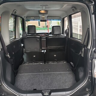 タントカスタムRSターボ　後期モデル　Ｈ24　社外２ＤＩＮナビ＆フルセグＴＶ　アイドルストップ　革調シートカバー　1オーナーの画像