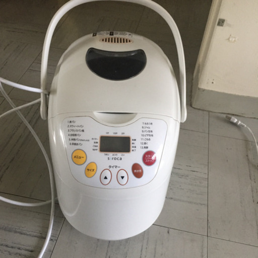 ホームベーカリー シロカ