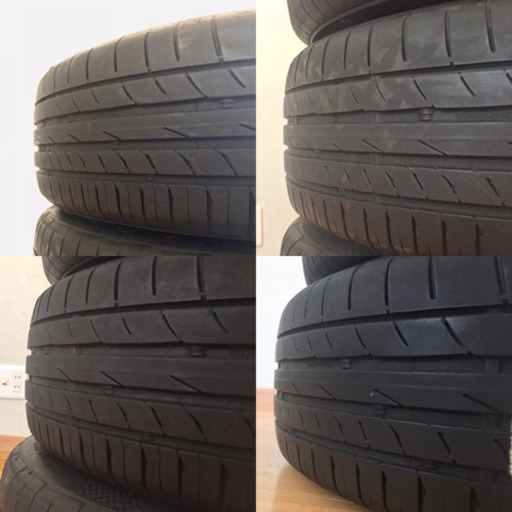 [値下げ]プジョー307 純正アルミ 205/55R 16インチ 4本セット