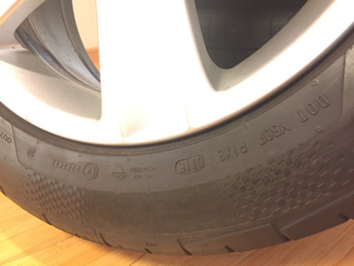 [値下げ]プジョー307 純正アルミ 205/55R 16インチ 4本セット