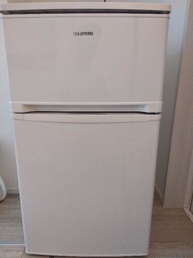 アイリスオーヤマ81L冷蔵冷凍庫2018年製