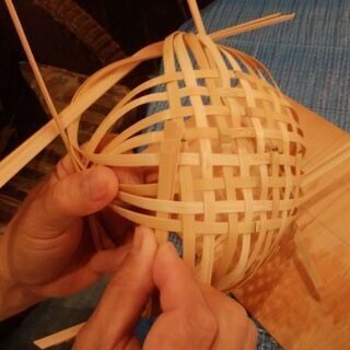 夏休み工作 竹細工体験 手ぶらで参加できます。  の画像