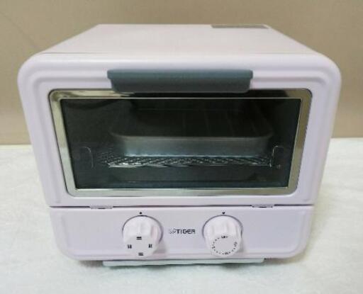 タイガー オーブントースター ぷちはこ ピンク 2016年製 KAOーA850 使用少なく美品