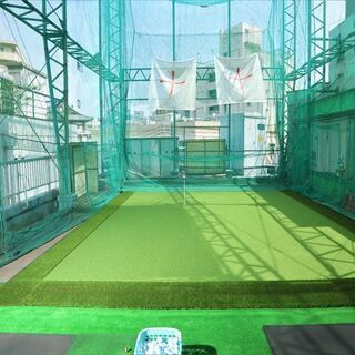 早稲田のゴルフ練習場です。