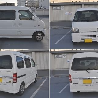 スズキ エブリイ ワゴン ジョイポップ ターボ 神戸市 3cm ローダウン 軽自動車 軽バン 軽トラ 軽ワゴン ハイゼット サンバー ミニキャブ バン エブリィの画像