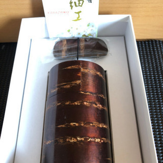 茶づつ 樺細工 かばざいく 本格派