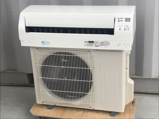 美品！三菱 エアコン◇主に6畳用◇2018年製◇MSZ-GE2218-W◇床温度センサー搭載◆JA-0051