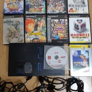 【ご成約】PS2本体＋ソフト17本セットの画像