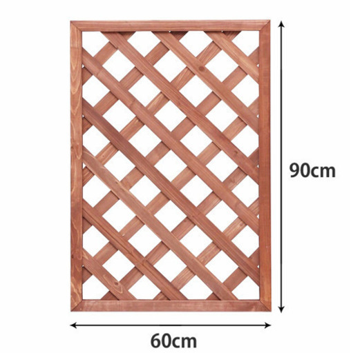 DIYに☆新品木製ラティス900×600 3枚セット