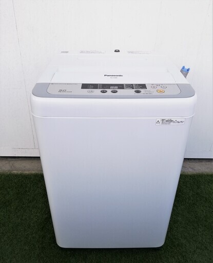《つけおきコース新搭載!》◆Panasonic/パナソニック◆NA-F50B8 -S シルバー 全自動洗濯機 5㎏ 2015年製
