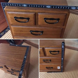 小物入れ 木製 引き出しの画像
