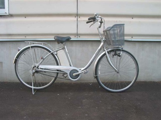 千葉県 中古 ブリヂストン自転車 電動アシスト車 ２６インチ 安く出品なので整備ベース車