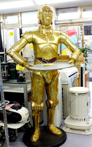 スターウォーズ C-３PO 特大ディスプレイ 等身大フィギュア 札幌市手稲区