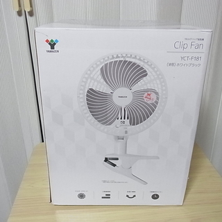 【新品】クリップ式 扇風機 首振り コンパクト 18cm 浴室 ...