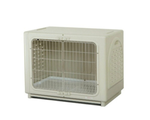 美品 ペッツルート ワンルーム ステンレス アイボリー Lサイズ