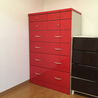 値下げ！6/21まで限定掲載 スライドレール付きチェスト