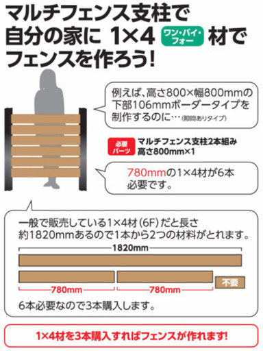 ☆ 新品 山善 YAMAZEN マルチフェンス支柱 目隠しフェンス DIY☆