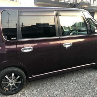 タントカスタム平成17年式、車検令和2年5月、社外ナビつきの画像