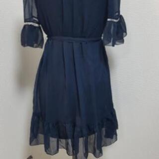 シフォンワンピース マタニティにもの画像
