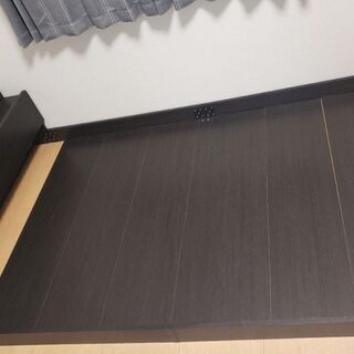 ニトリ　セミダブルベッド&マットセット