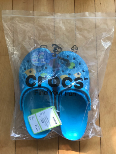 クロックス サンダル シューズ メンズ Crocband Lights Fish Clog Electric Blue