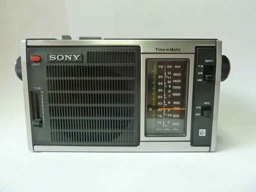 ●レトロ・整備済み・動作品･SONY FM/SW/MWトランジスタラジオ ICF-5350