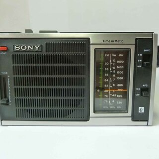 ●レトロ・整備済み・動作品･SONY FM/SW/MWトランジス...