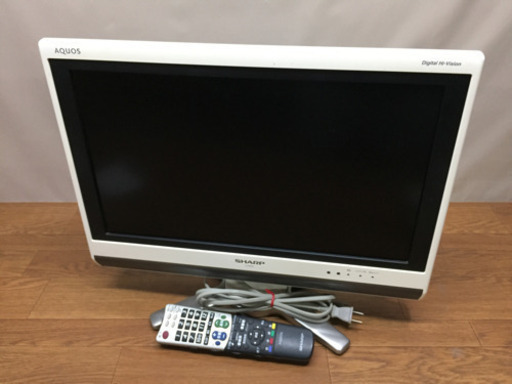 シャープ 20V型 液晶 テレビ LC-20D50-W