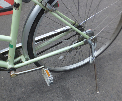 PayPay対応 27インチ 自転車 ママチャリ カゴ 鍵 ミントグリーン 札幌市西区西野