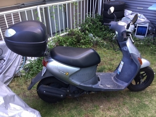 中古　スズキ　レッツ４　ＣＡ45Ａ　シルバー　走行距離18000ｋｍ　状態良好