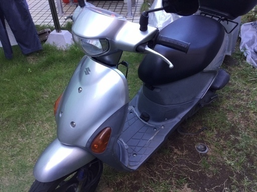 中古　スズキ　レッツ４　ＣＡ45Ａ　シルバー　走行距離18000ｋｍ　状態良好