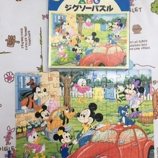 ジグソーパズル（2種類）の画像