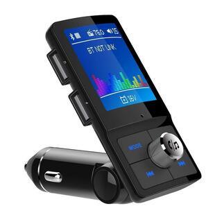 車載用FMトランスミッター Bluetooth 4.2 高音質 ...
