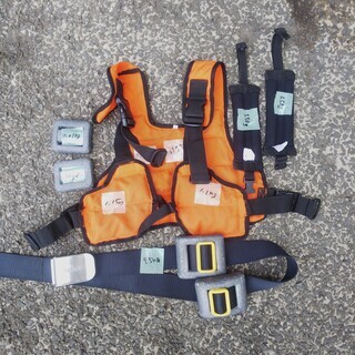 NJ104 ダイビング ウェイトベスト 重り付き ベスト ベルト