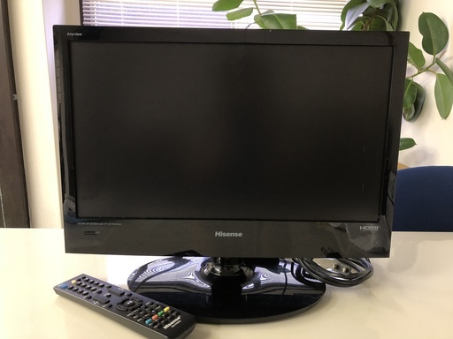 19型Hisense　液晶テレビ