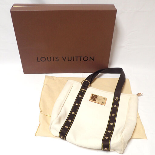 A857 Louis Vuitton ルイヴィトン アンティグア カバ MM キャンバス